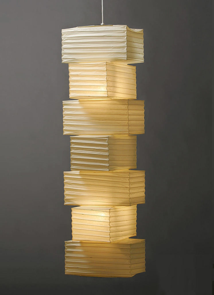 Noguchi 36N Ceiling Lamp by Akari Pendant Lamps