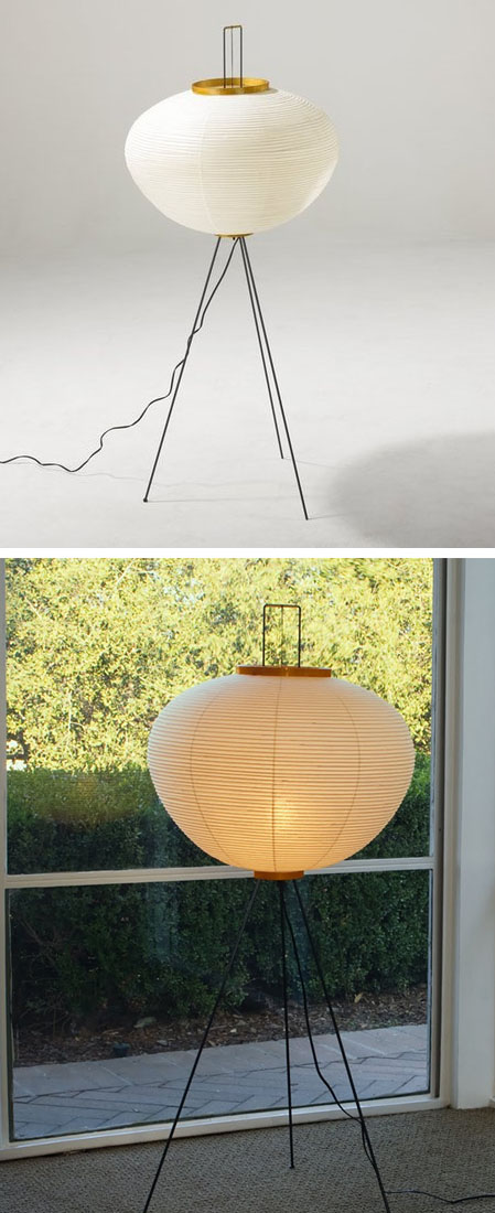Noguchi 10A Floor Lamp by Akari Floor Lamps