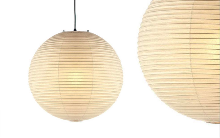 Noguchi 55A Ceiling Lamp by Akari Pendant Lamps