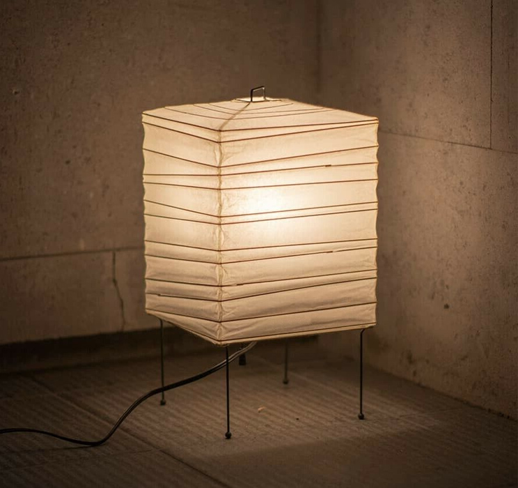 Noguchi Paper Table Lamp - 1X by Akari Table Lamps