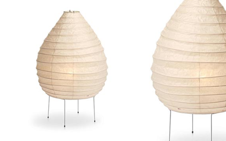 Noguchi Floor Lamp 22N/23N by Akari Floor Lamps