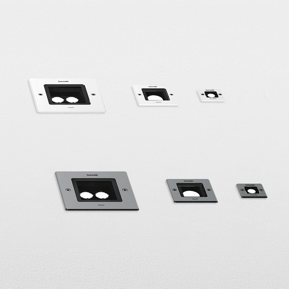 Ego Drive Over Square Inground Lamp by Artemide Lamps