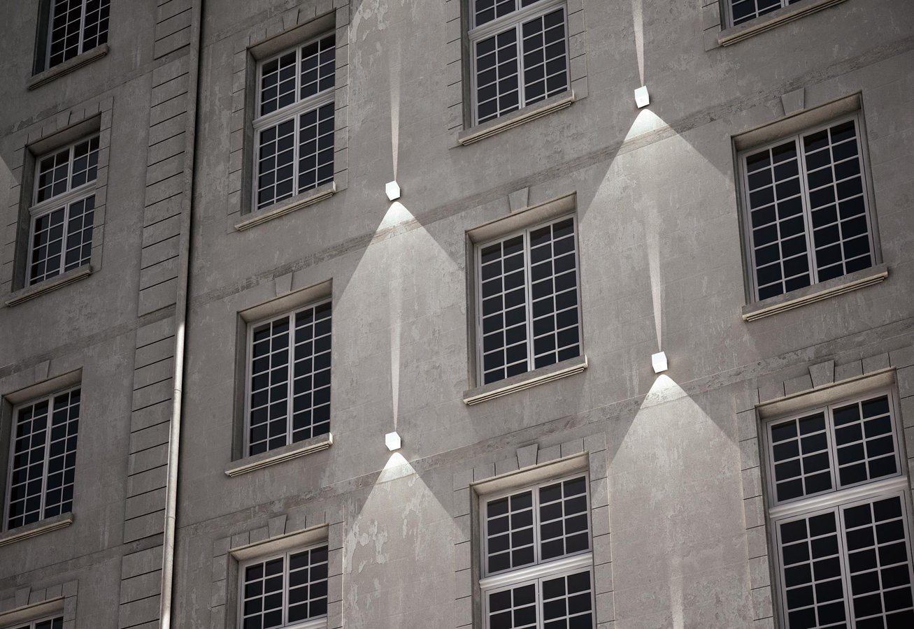 Effetto Square Wall LED Lamp by Artemide Lamps