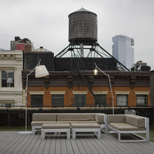 Tolomeo Mega Outdoor Lantern Floor Lamp by Artemide Lamps