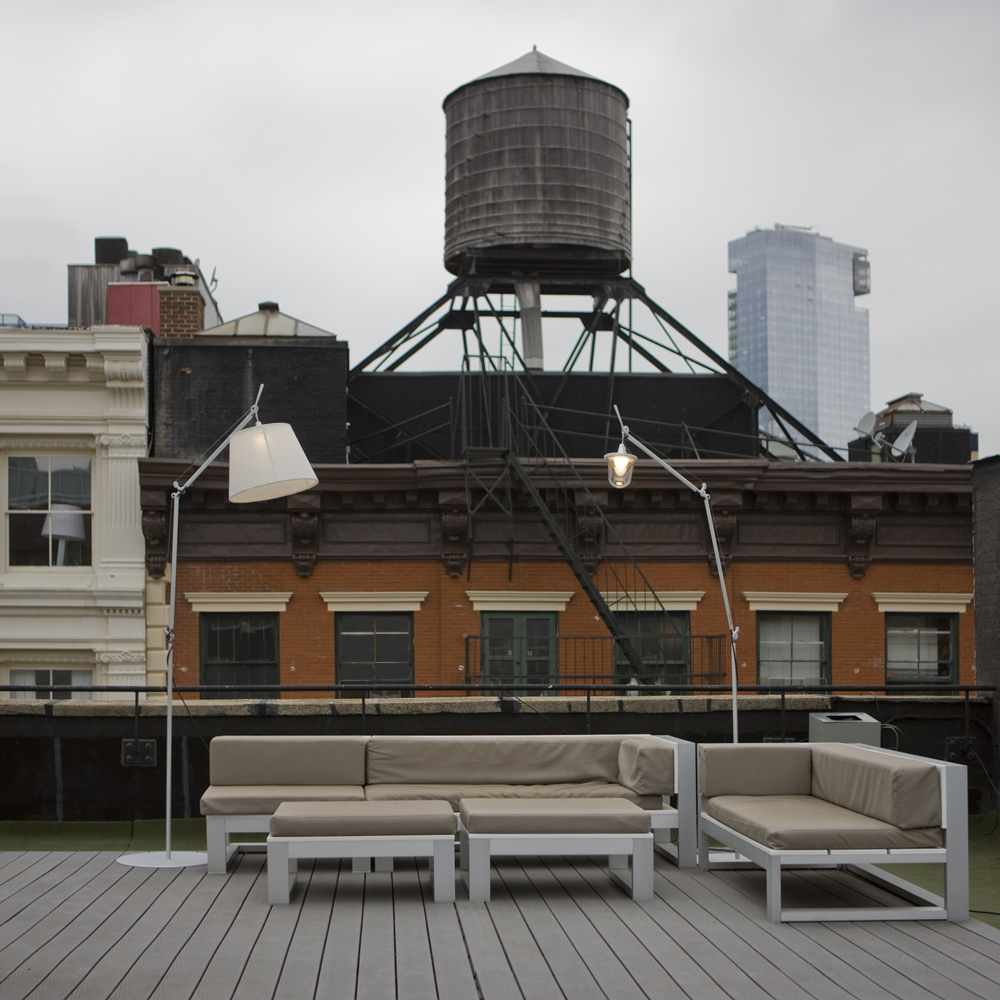 Tolomeo Mega Outdoor Lantern Floor Lamp by Artemide Lamps
