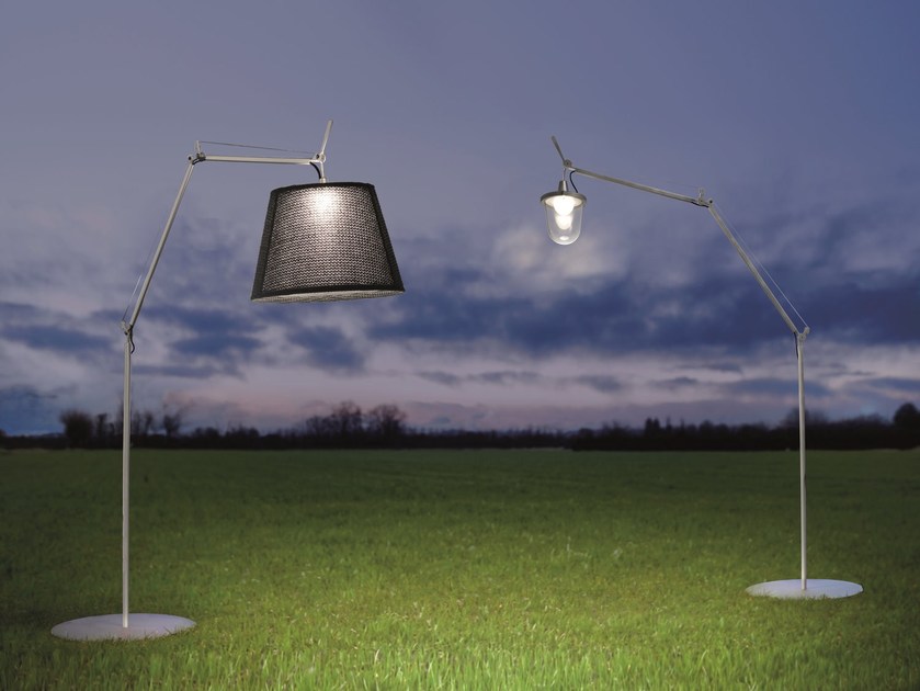 Tolomeo Mega Outdoor Lantern Floor Lamp by Artemide Lamps