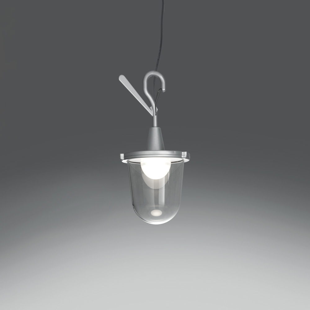 Tolomeo Outdoor Lantern Hook Lamp by Artemide Lamps