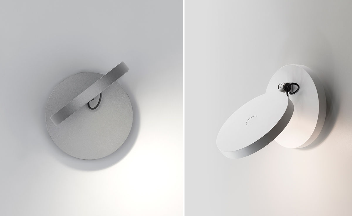 Demetra Wall Spot Lamp by Artemide Lamps