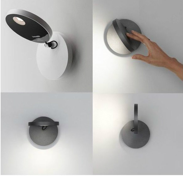 Demetra Wall Spot Lamp by Artemide Lamps
