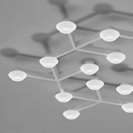 Led Net Circle Ceiling Lamp by Artemide Lamps