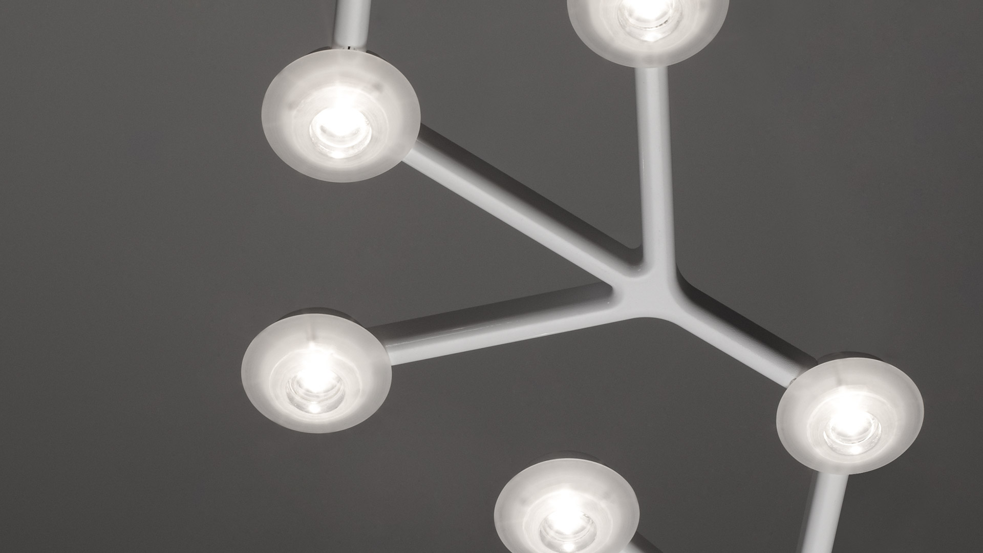 Led Net Circle Ceiling Lamp by Artemide Lamps
