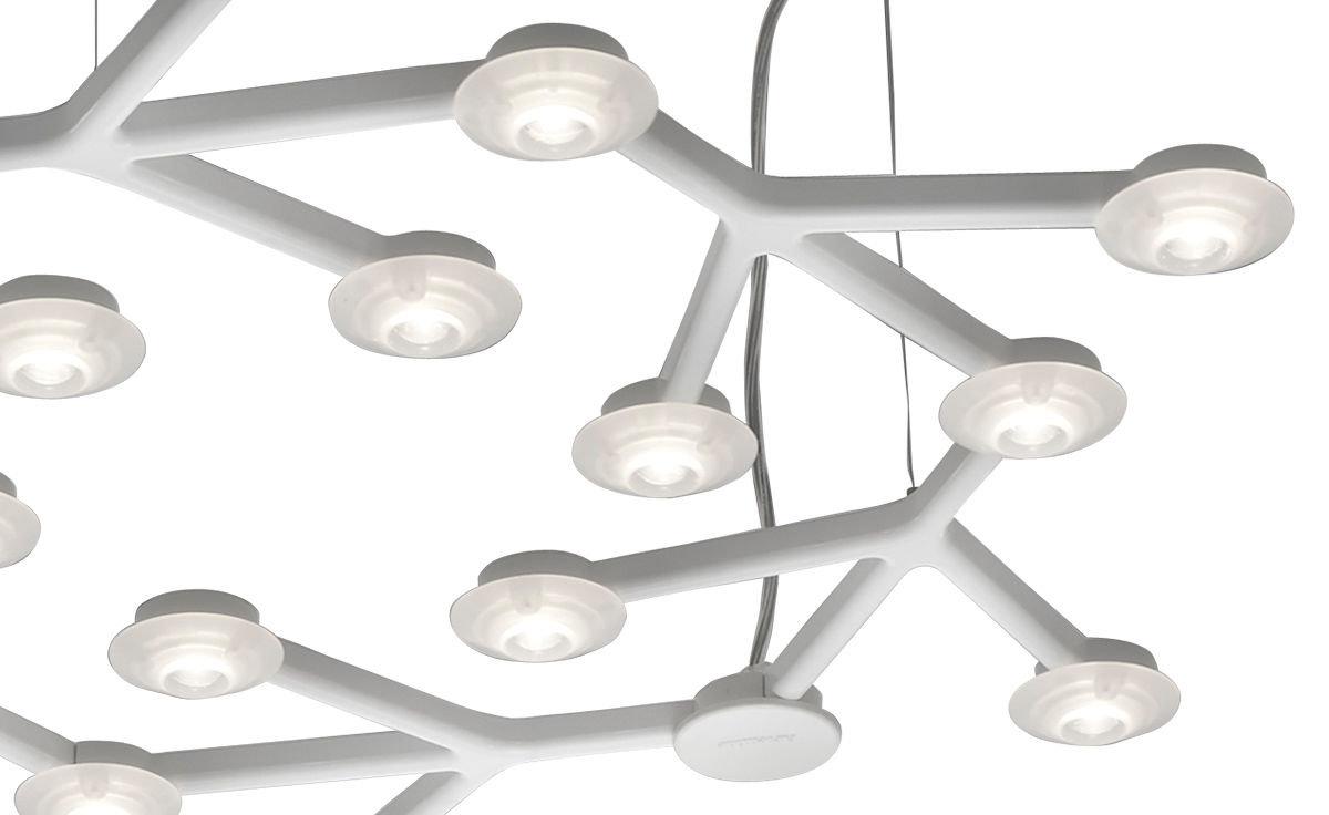 Led Net Circle Pendant Lamp by Artemide Lamps