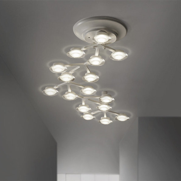 Led Net line 125 Ceiling Lamp by Artemide Lamps
