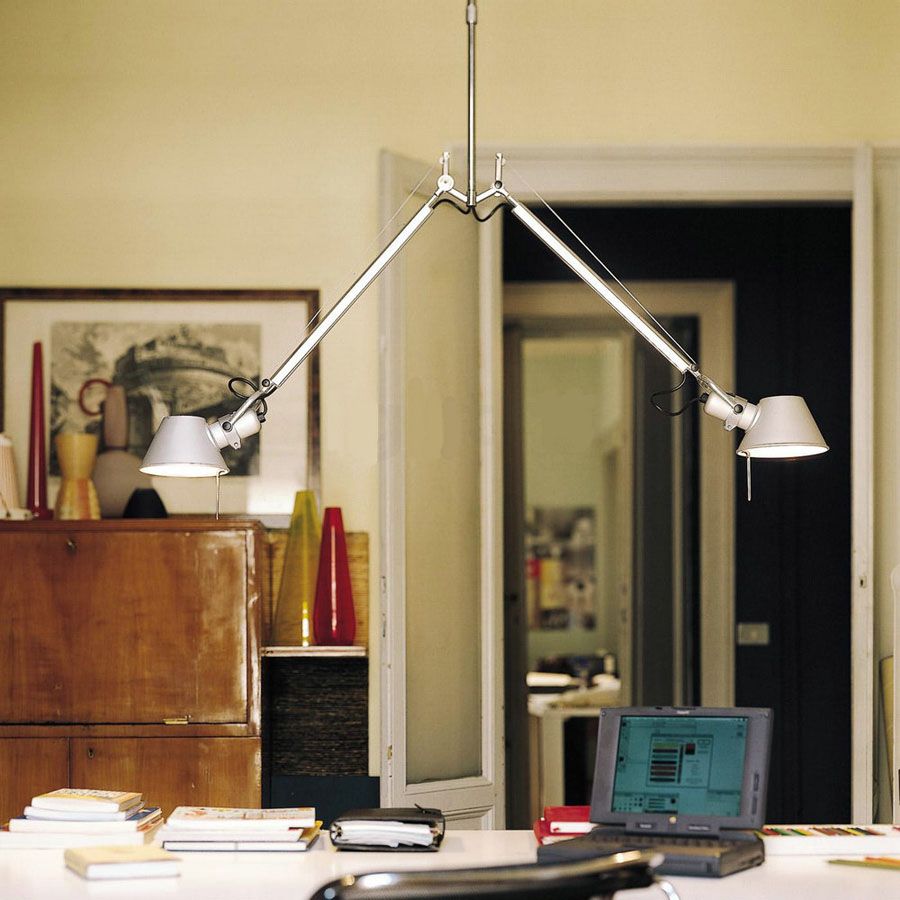 Tolomeo Double Pendant Lamp by Artemide Lamps