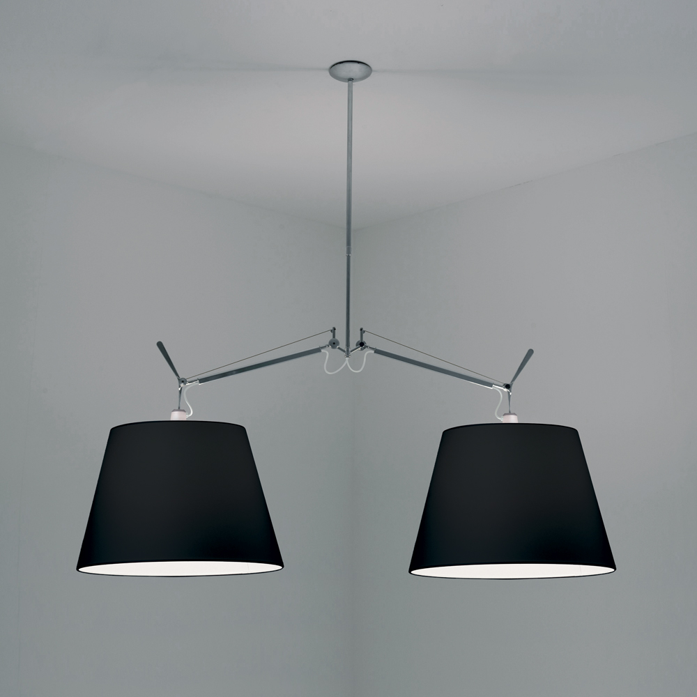 Tolomeo Double Pendant Lamp - Shade by Artemide Lamps
