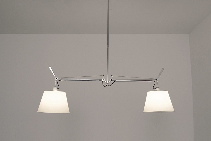 Tolomeo Double Pendant Lamp - Shade by Artemide Lamps