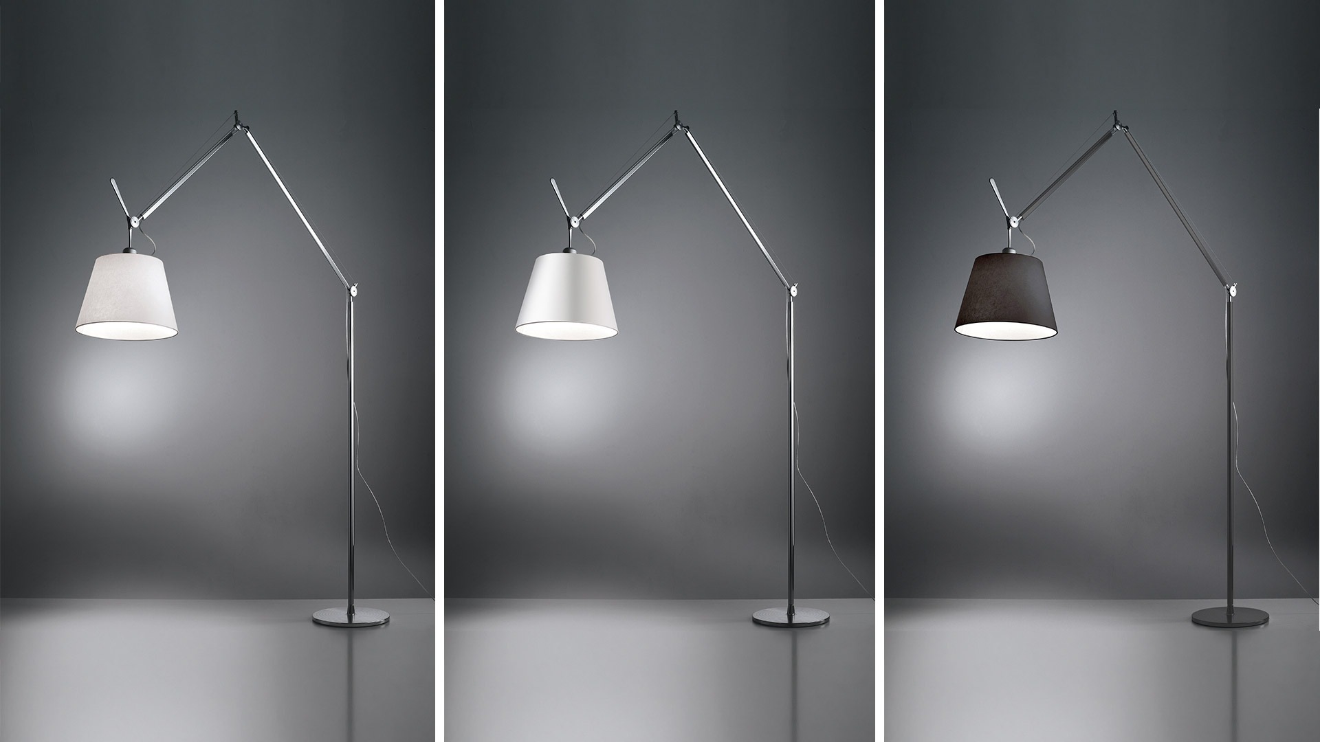 Tolomeo Mega Floor Lamp by Artemide Floor Lamps