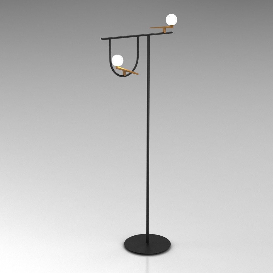 Yanzi Floor Lamp by Artemide Floor Lamps