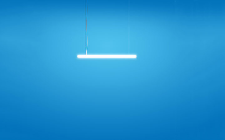 Alphabet of Linear Suspension Light by Artemide Lamps