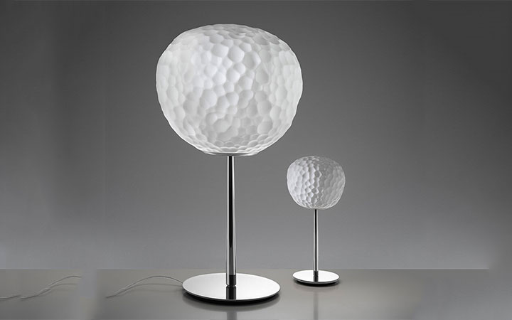 Meteorite W/Stem Table Lamp by Artemide Lamps
