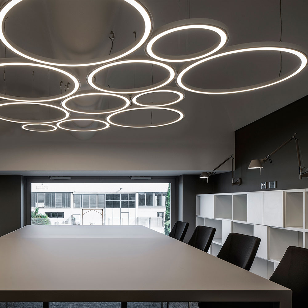 Ripple Suspension Lamp by Artemide Pendant Lamps