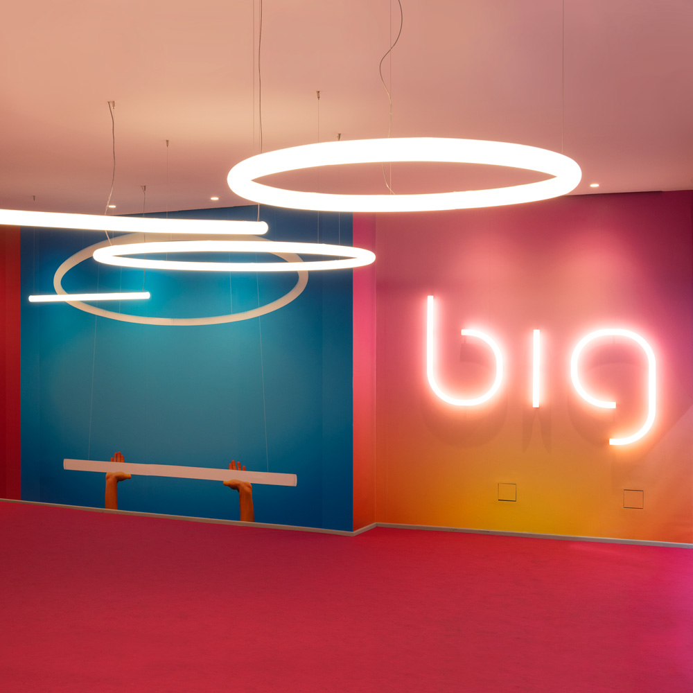Alphabet Of Circular Suspension Light by Artemide Lamps