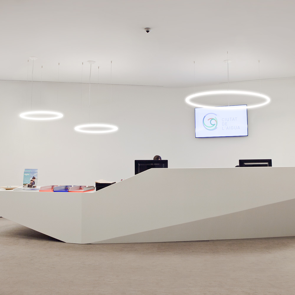Alphabet Of Circular Suspension Light by Artemide Lamps