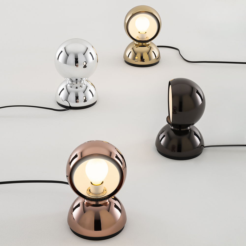 Eclisse PVD Table Lamp by Artemide Table Lamps