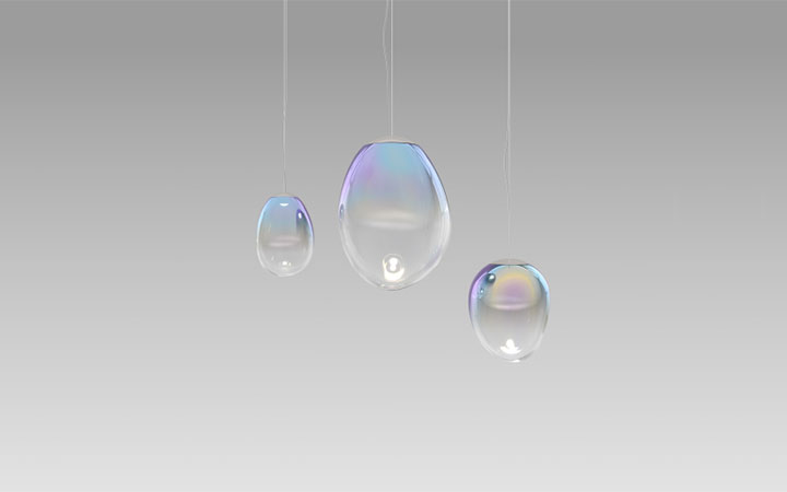 Stellar Nebula Glass Pendant Lamp by Artemide Pendant Lamps