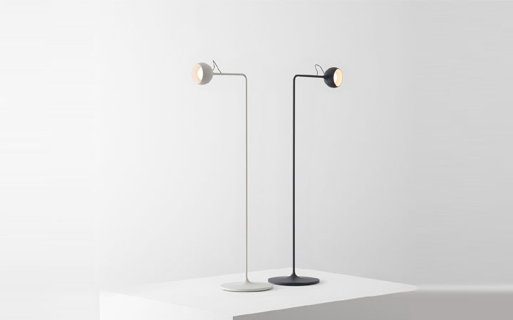 Ixa Floor Reading Lamp by Artemide Floor Lamps