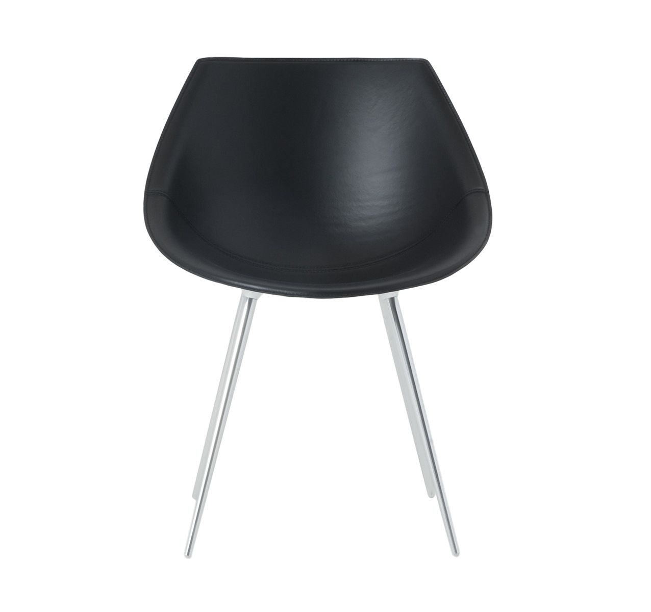 Lago Leather Chair by Driade Chairs