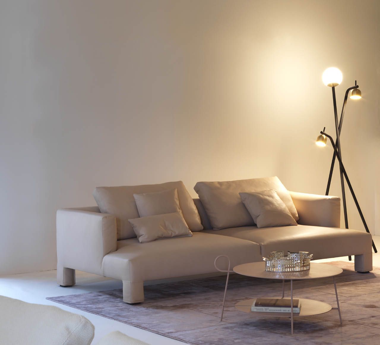 Mod Central element with right ottoman by Driade Sofas