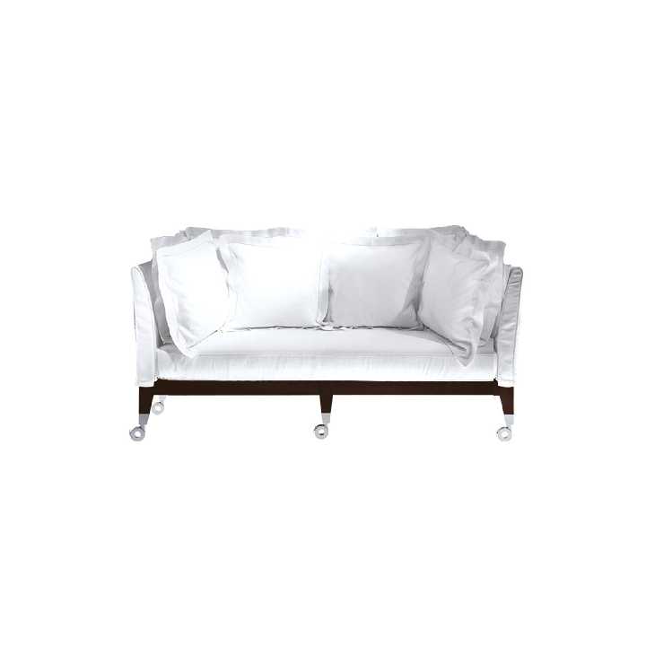 NEOZ Two-seater sofa with 5 throw cushions by Driade Armchairs And Sofas