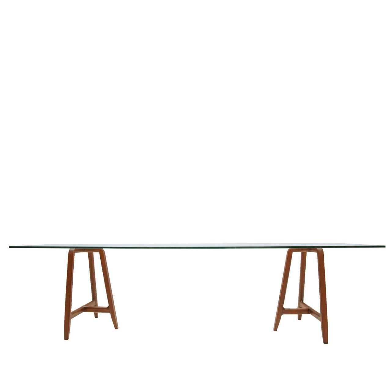 EASEL Base in solid Canaletto walnut wood by Driade Tables