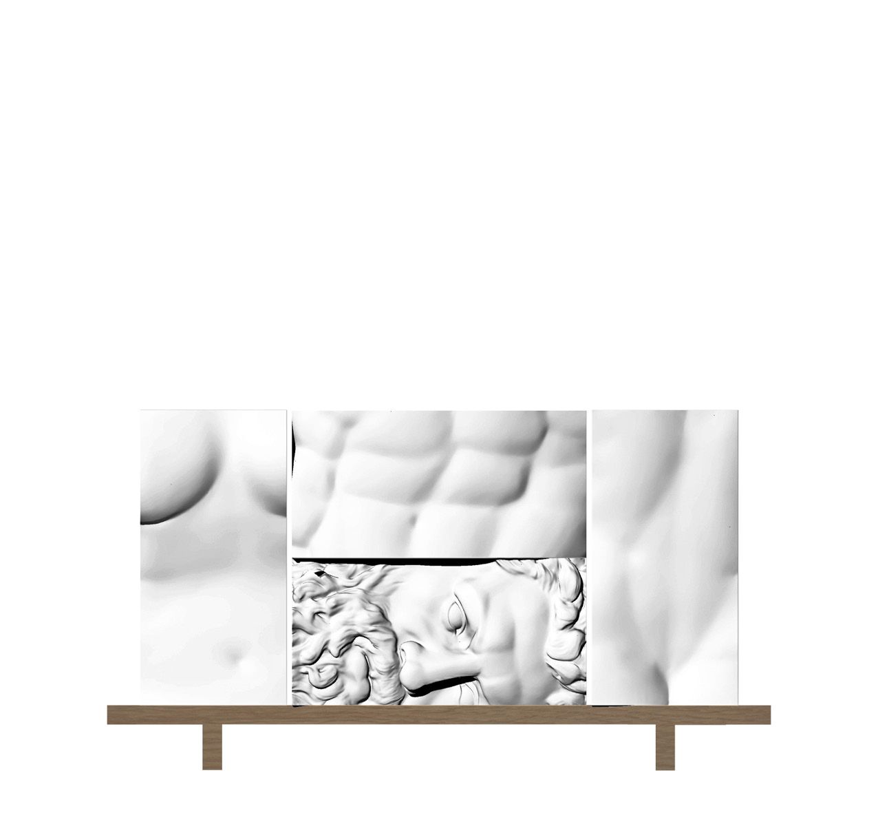 Ercole E Afrodite by Driade Cabinet