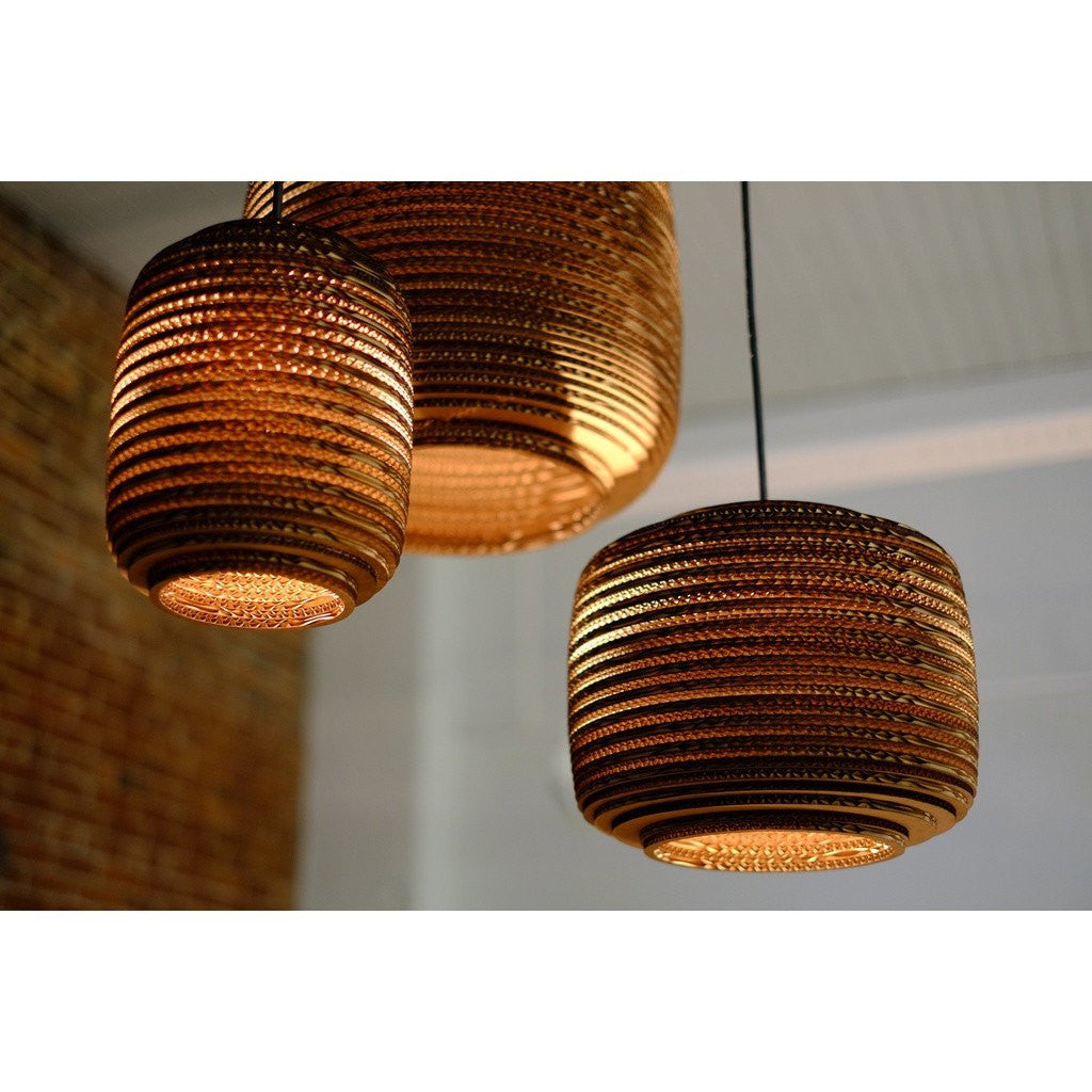 Scraplights Ausi Natural Pendant Light by Graypants Pendant Lamps