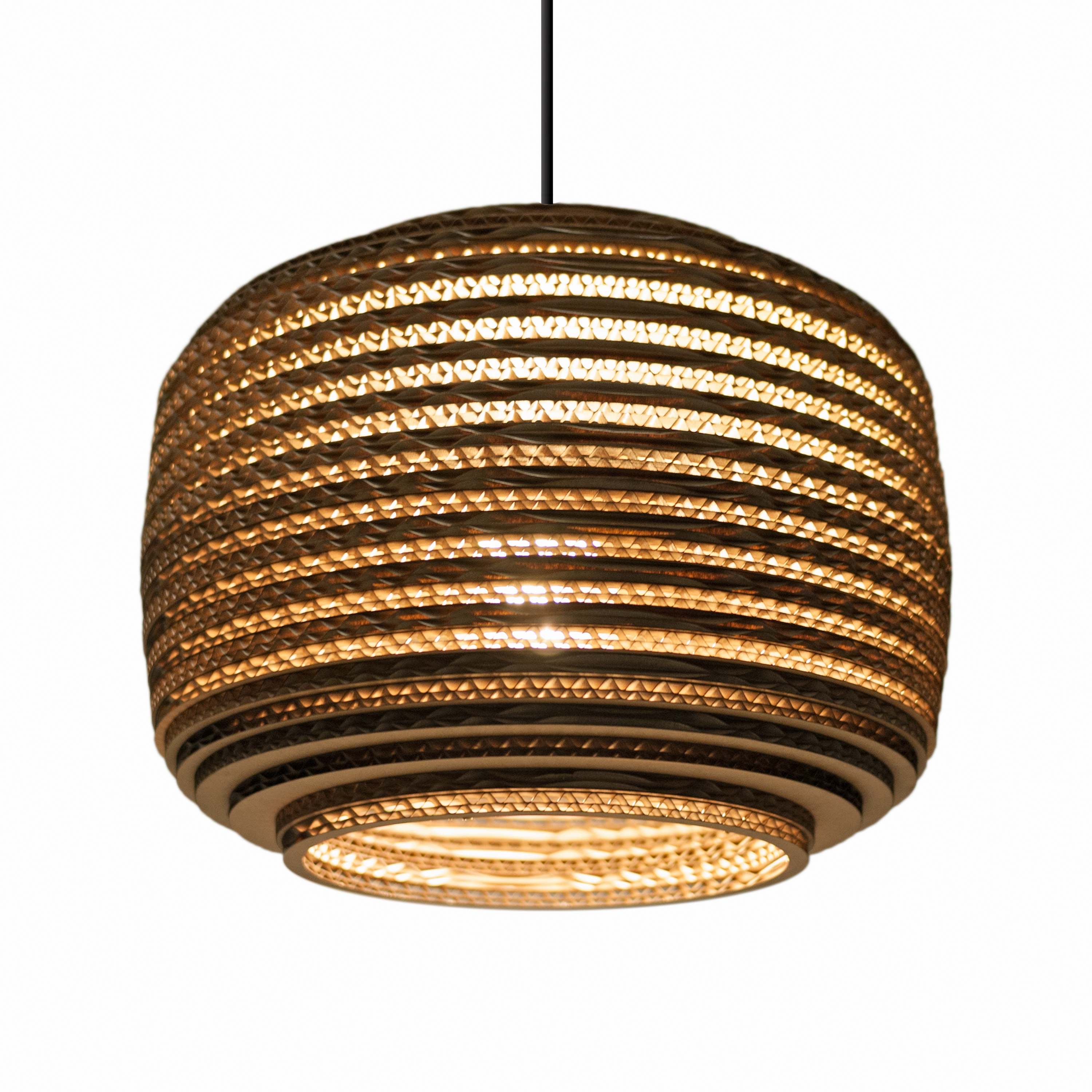 Scraplights Ausi Natural Pendant Light by Graypants Pendant Lamps