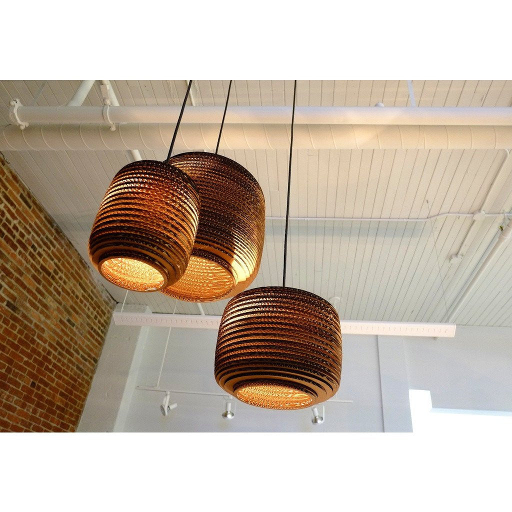Scraplights Ausi Natural Pendant Light by Graypants Pendant Lamps