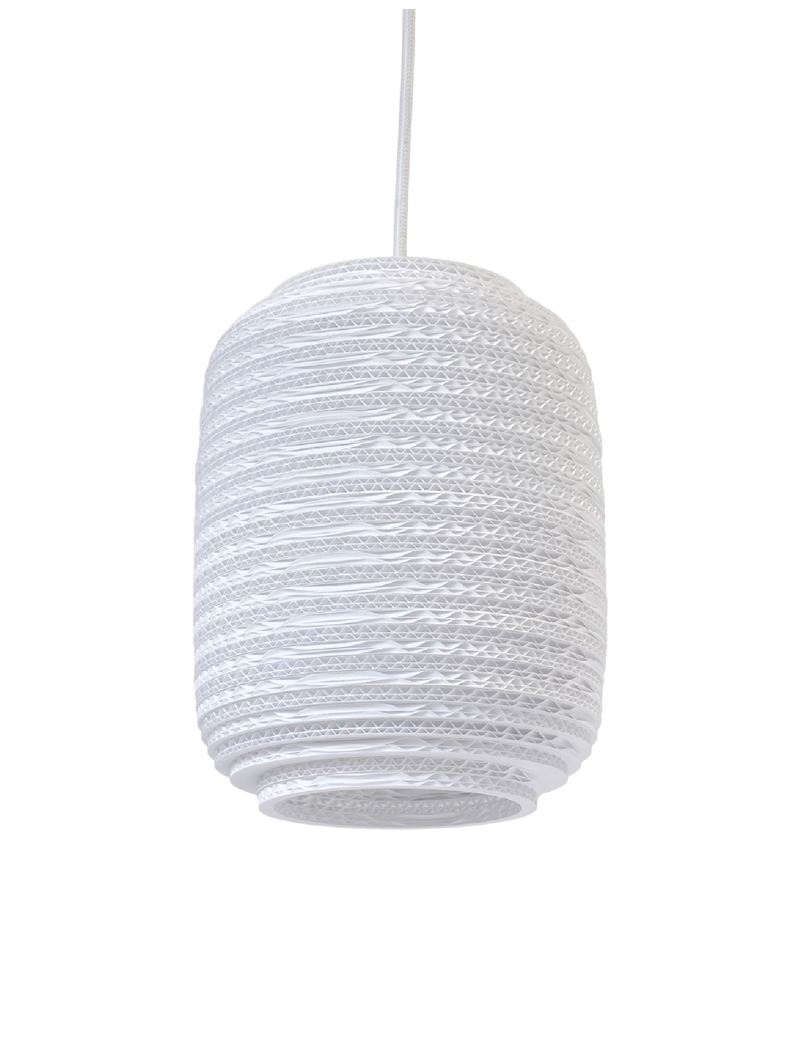 Scraplights Ausi White Pendant Light by Graypants Pendant Lamps