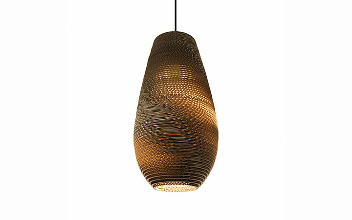 Scraplights Drop Natural Pendant Light by Graypants Pendant Lamps
