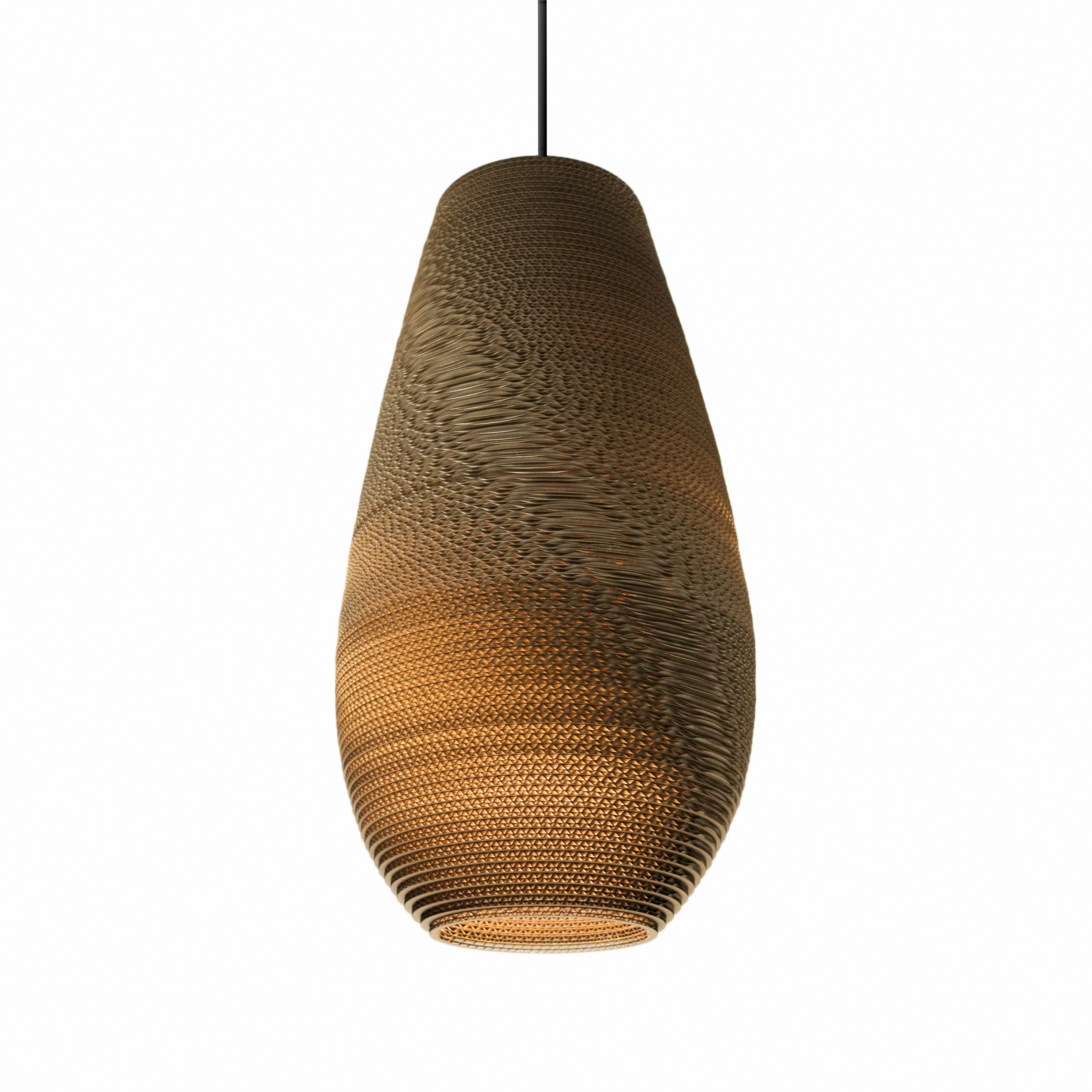 Scraplights Drop Natural Pendant Light by Graypants Pendant Lamps