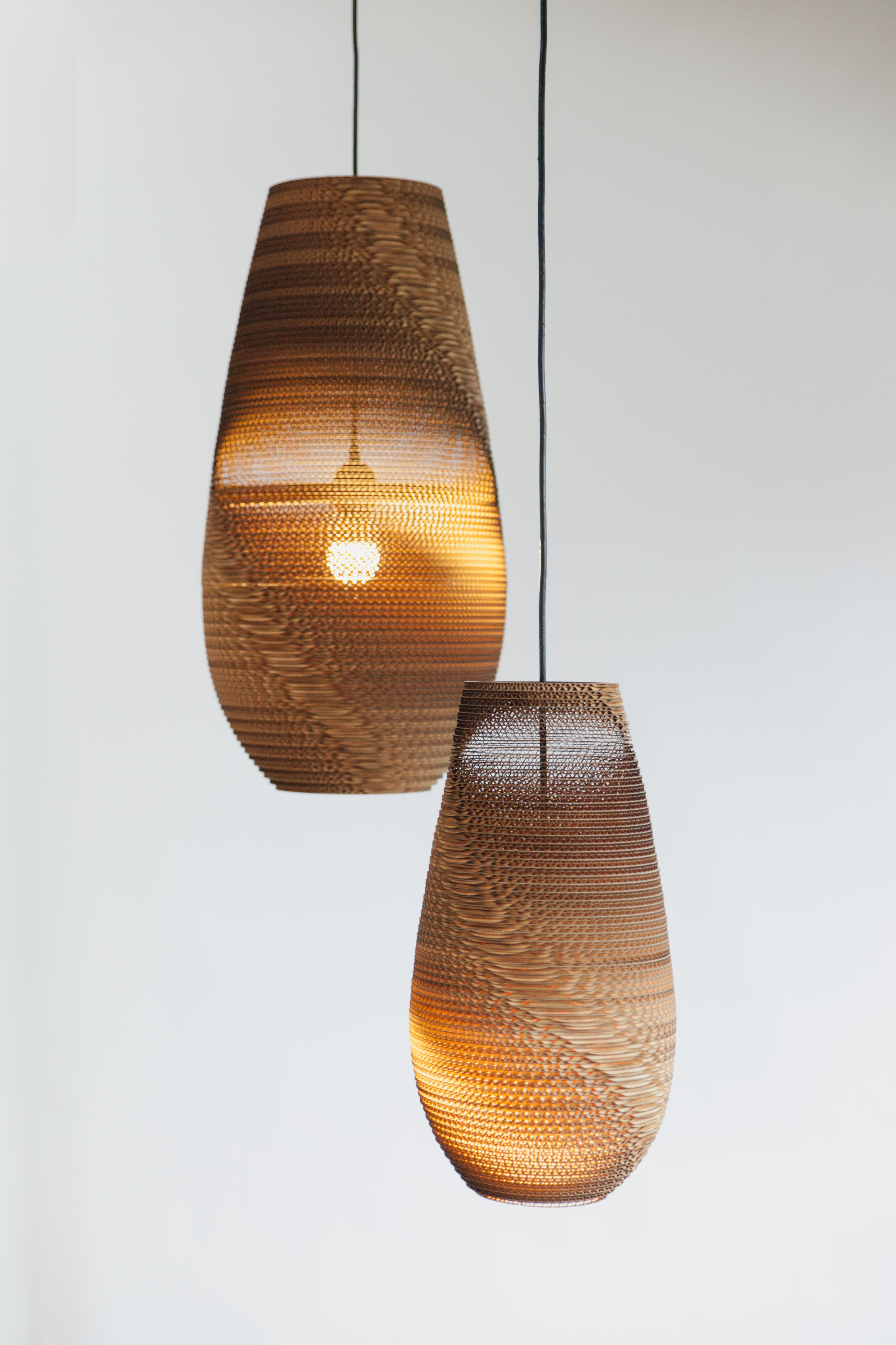 Scraplights Drop Natural Pendant Light by Graypants Pendant Lamps