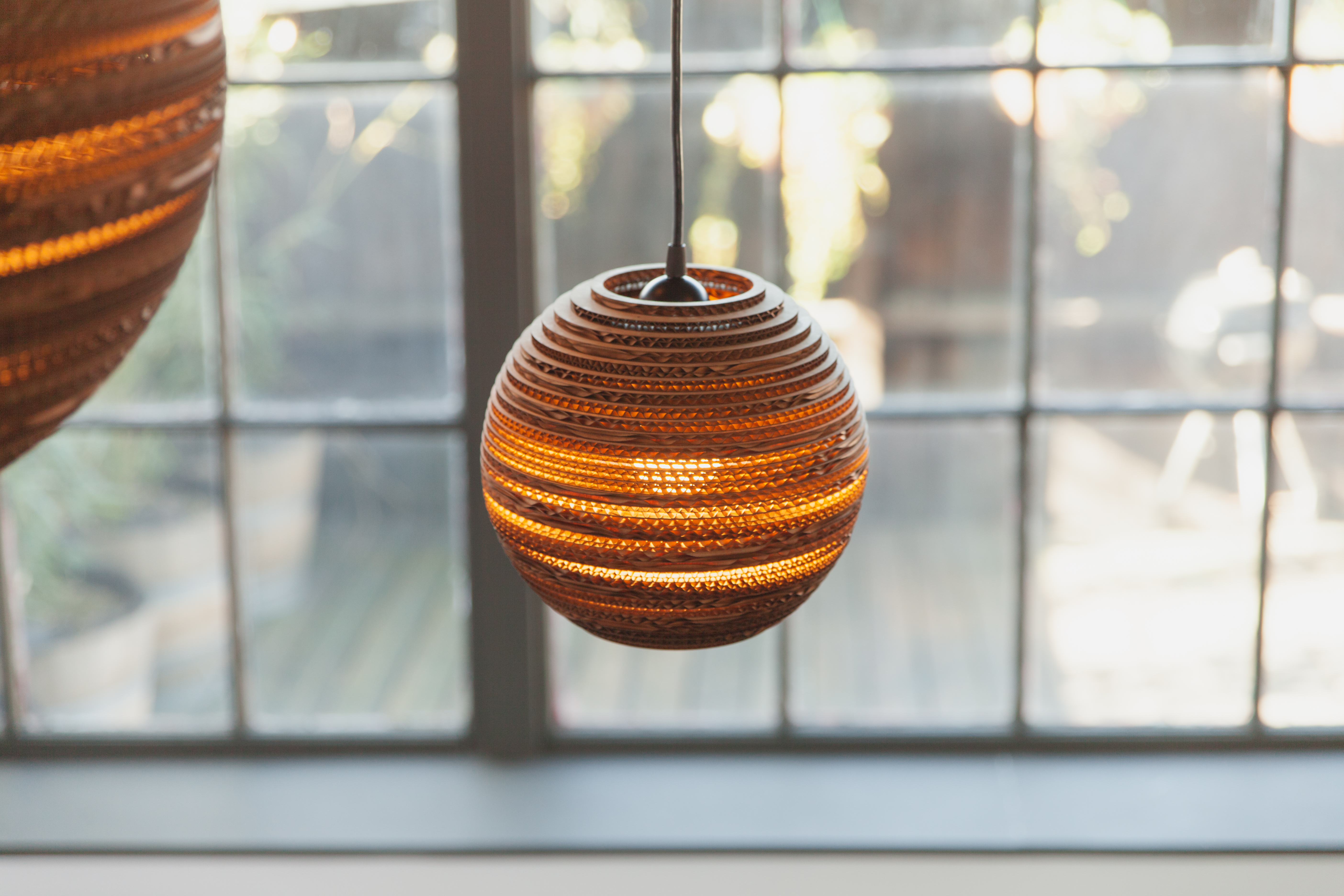 Scraplights Moon Natural Pendant Light by Graypants Pendant Lamps