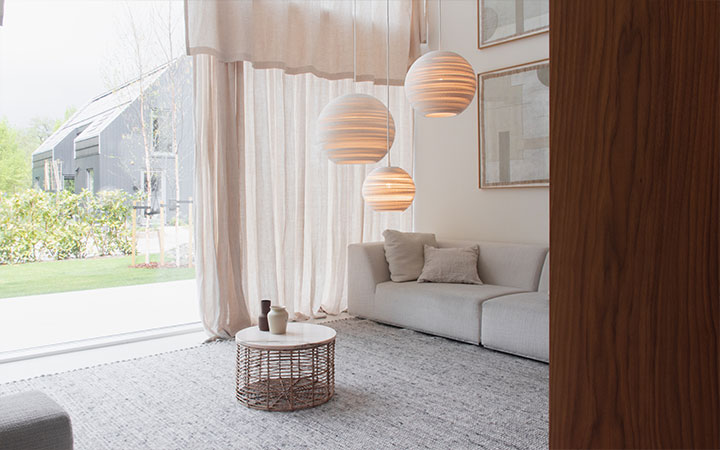 Scraplights Moon White Pendant Light by Graypants Pendant Lamps