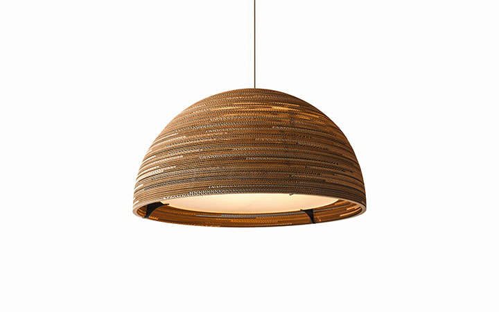 Scraplights Dome 36 Pendant Light by Graypants Pendant Lamps