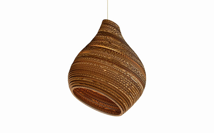 Hive Pendant Natural Scraplights by Graypants Pendant Lamps