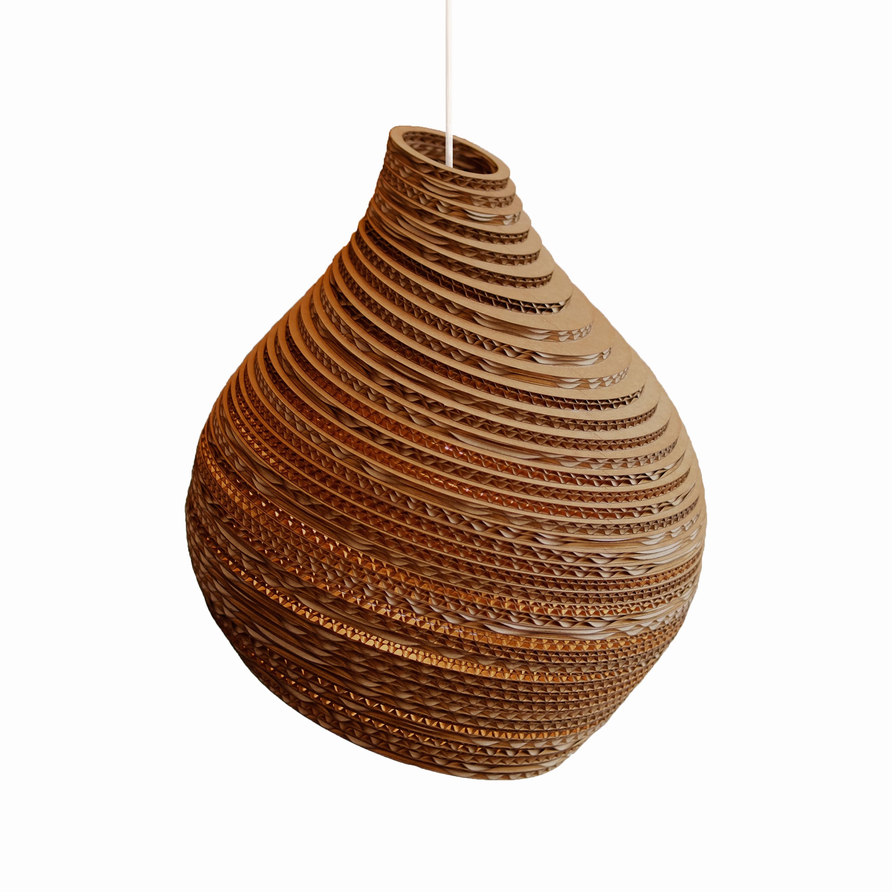 Hive Pendant Natural Scraplights by Graypants Pendant Lamps
