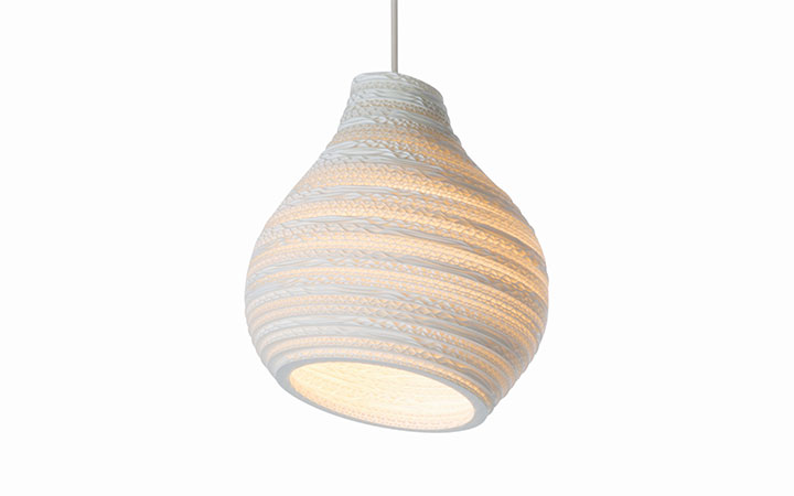 Hive Pendant White Scraplights by Graypants Pendant Lamps