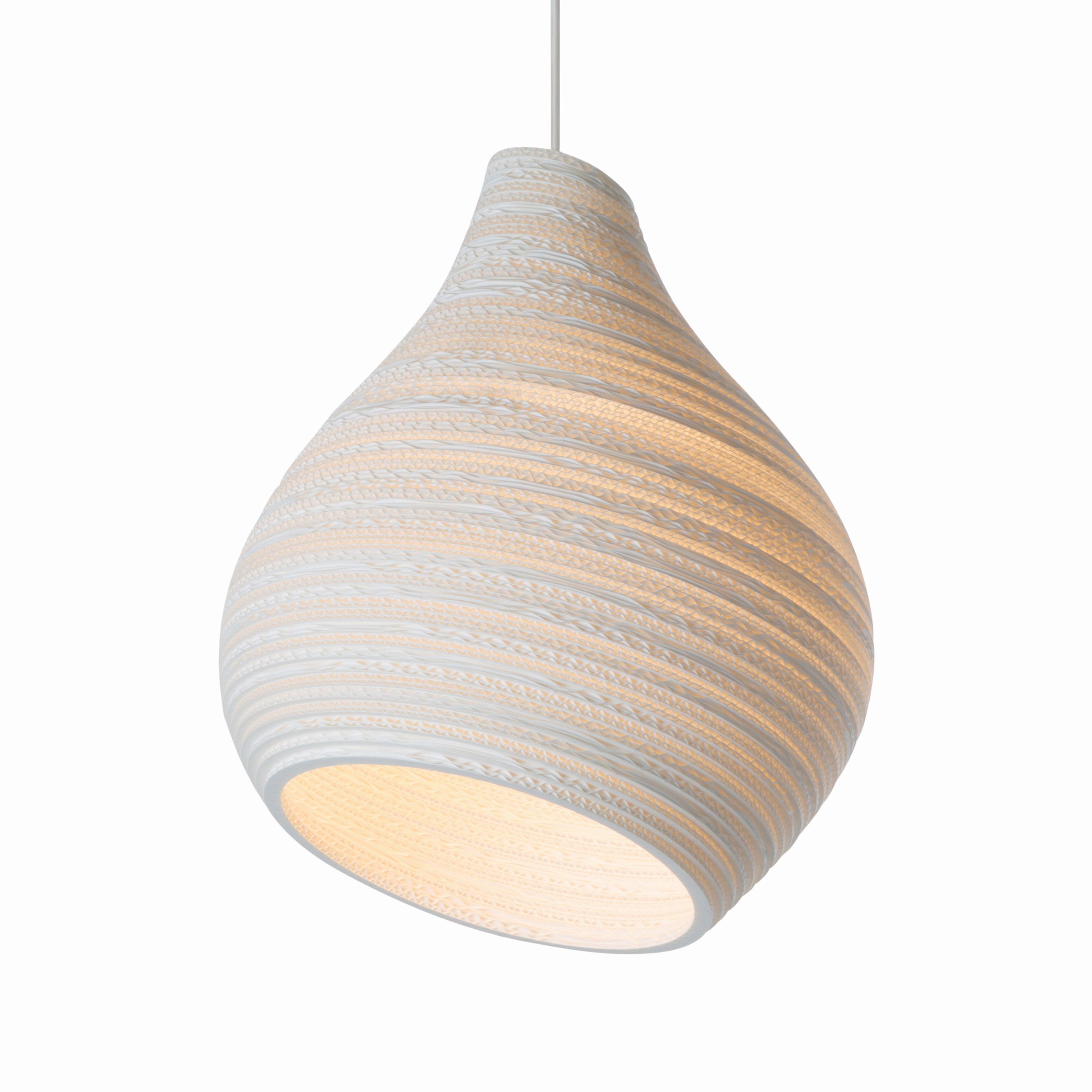 Hive Pendant White Scraplights by Graypants Pendant Lamps