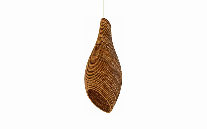 Nest Pendant Natural Scraplights by Graypants Pendant Lamps